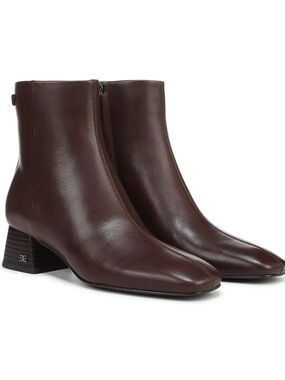 Sam Edelman Women's Paige Leather Ankle Boots - Spiced Pecan